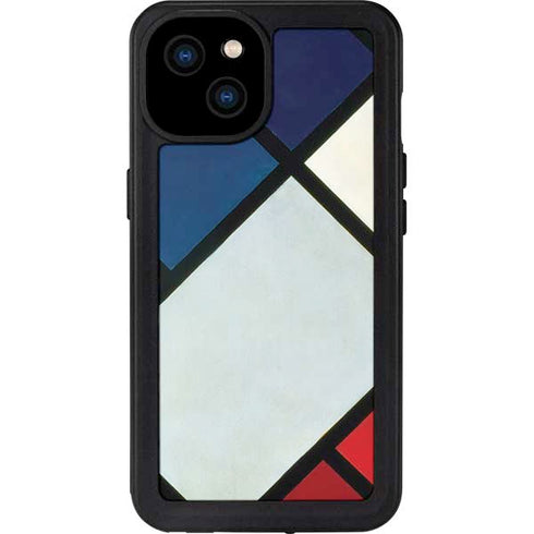 Theo van Doesburg Contra-Composition of Dissonances XVI iPhone 15 Plus Waterproof Case